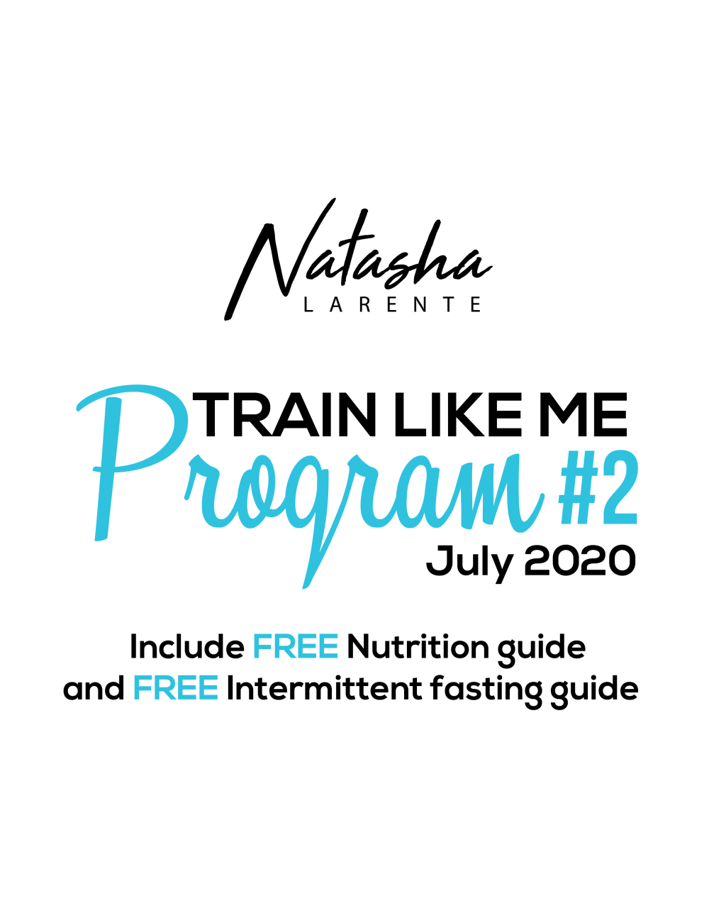 Train like me - Program 2