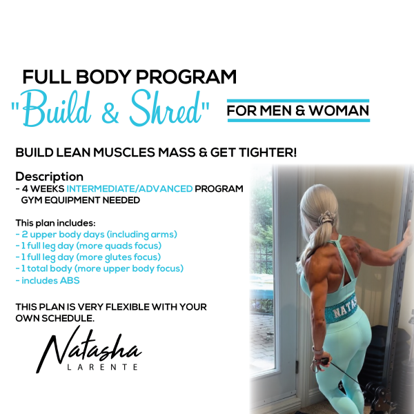 “BUILD & SHRED” PROGRAM